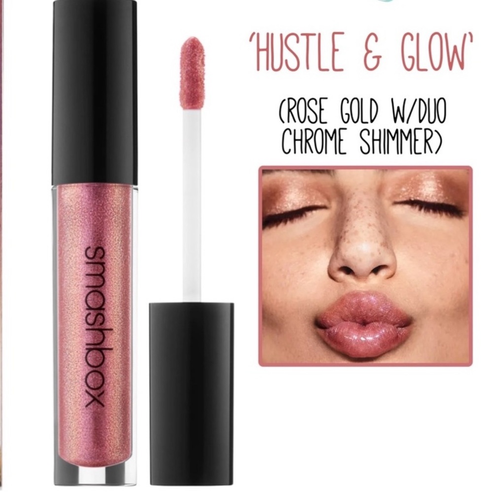 💕🤞Smashbox Hustle & Glow Gloss Angeles Lip Gloss